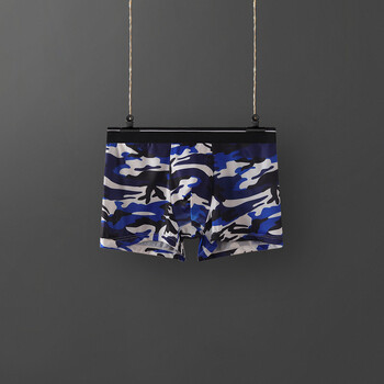 Ανδρικό Μπικίνι από Μετάξι σε Πάγο, Ανδρικά Μποξεράκια, Καλοκαιρινά Λεπτά, Αναπνέοντα, Τυπωμένα, Ανδρικά Αντιβακτηριδιακά Εσώρουχα