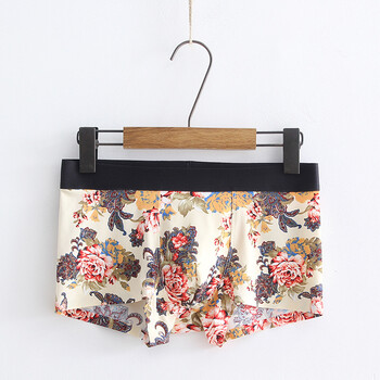 Ледено копринено дишащо мъжко бельо, безшевни ултратънки боксерки с голям размер, летни къси панталони за момчета Ice Sense, на едро