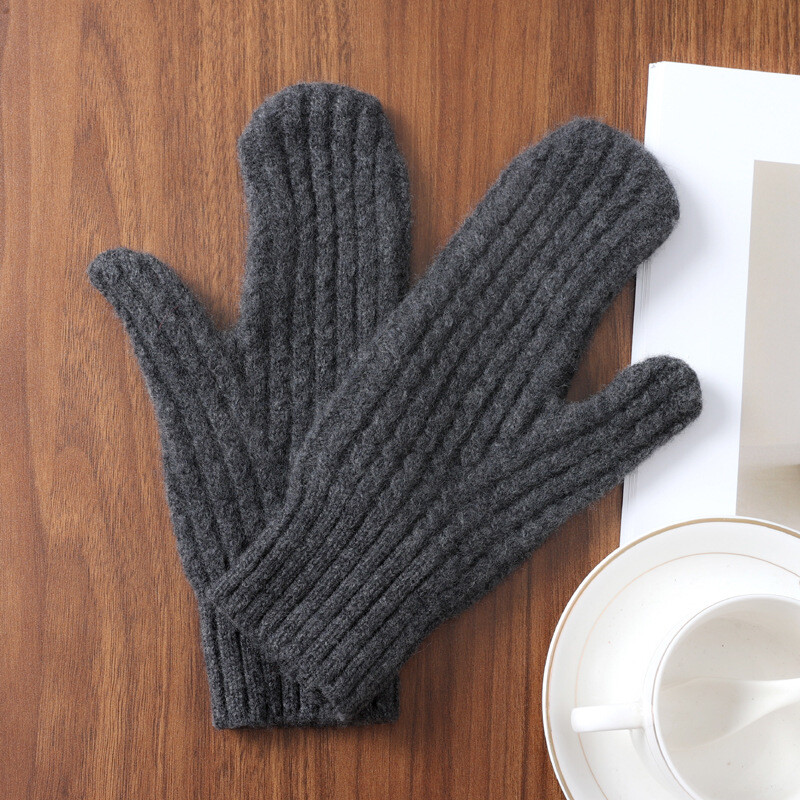 Tarpvalstybinės užsienio prekybos gamintojų didmeninė prekyba 100 vilnonių siūlų pirštinėmis rudens ir žiemos pirštinėmis šiltos šalčiui atsparios vienspalvės pirštinės moterims