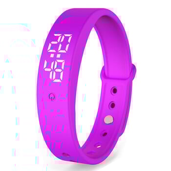 Punjenje s podsjetnikom vibracije, tihi budilnik, mjerenje tjelesne temperature, vodootporno, studentsko, pametni sat u korejskom stilu, veleprodaja