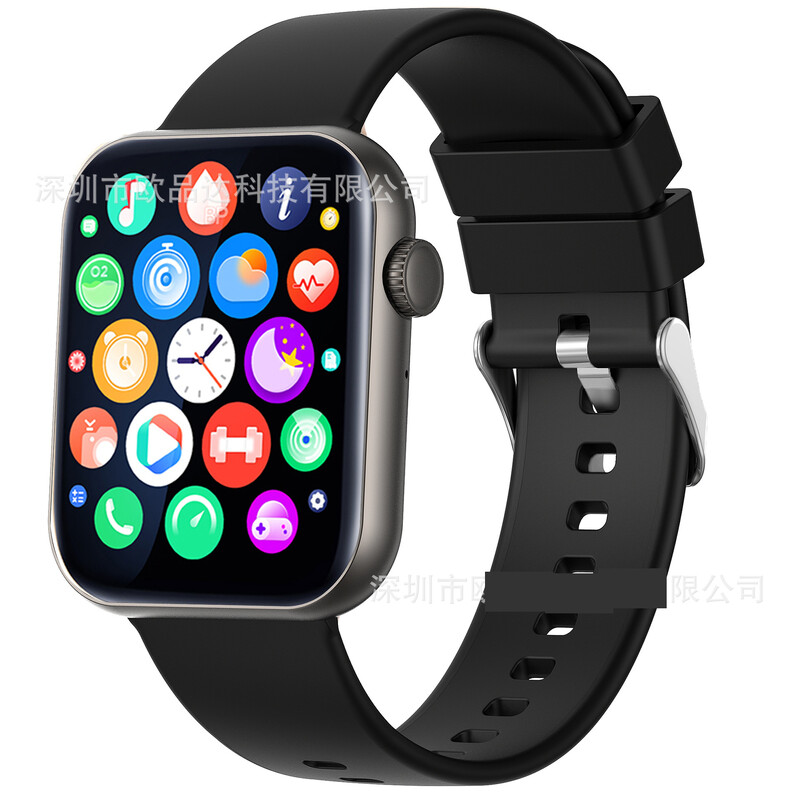 Νέο έξυπνο ρολόι Bluetooth HW92 με μεγάλη οθόνη, λειτουργία μέτρησης καρδιακών παλμών, αδιάβροχο, αθλητικό, για άνδρες και γυναίκες.