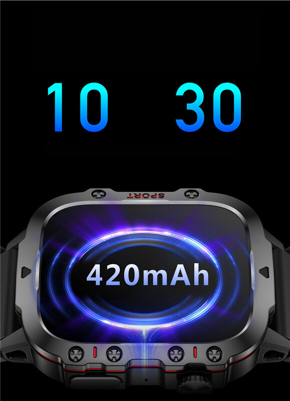 Νέο διασυνοριακό έξυπνο ρολόι QX11 του 2023 με κλήσεις Bluetooth, καρδιακό ρυθμό, αρτηριακή πίεση, παρακολούθηση θερμοκρασίας σώματος, λειτουργίες αντοχής σε εξωτερικούς χώρους και αθλητισμού