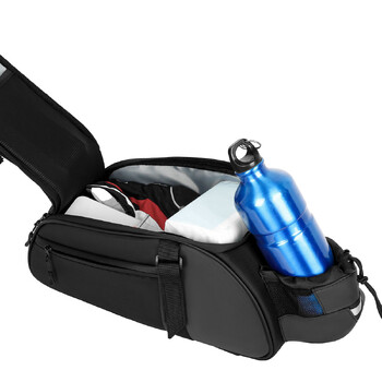 Vandeniui atsparus didelės talpos dviračių krepšys, motociklo bagažinės krepšys, įrankių krepšys, motociklo turistinė kuprinė