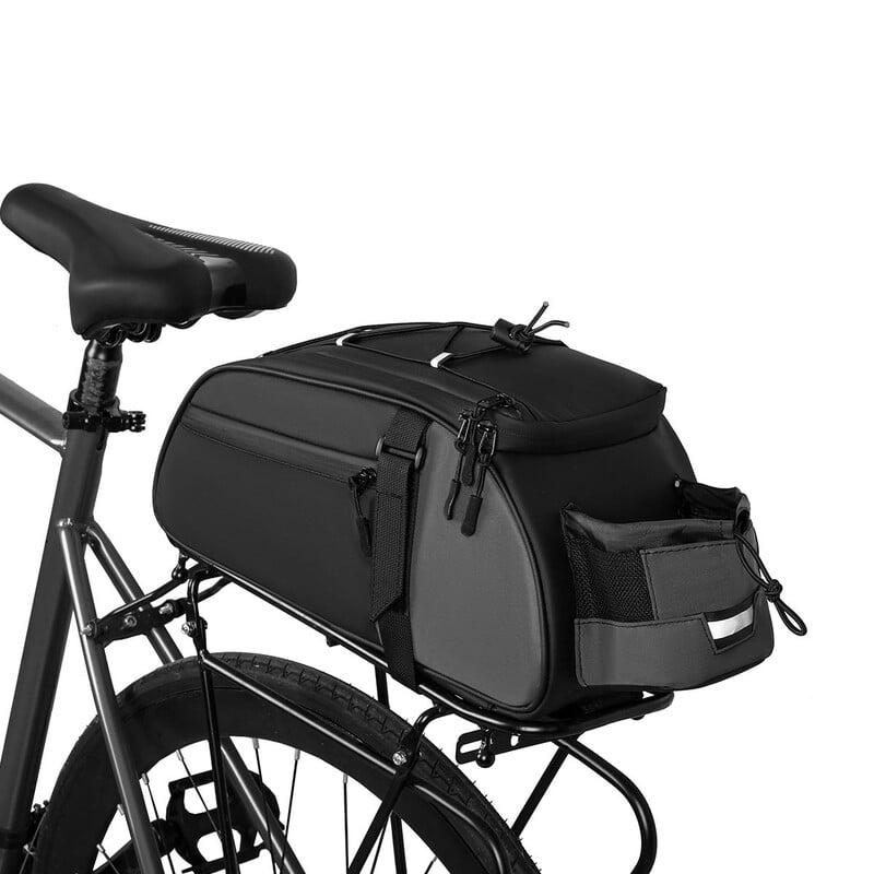 Vandeniui atsparus didelės talpos dviračių krepšys, motociklo bagažinės krepšys, įrankių krepšys, motociklo turistinė kuprinė