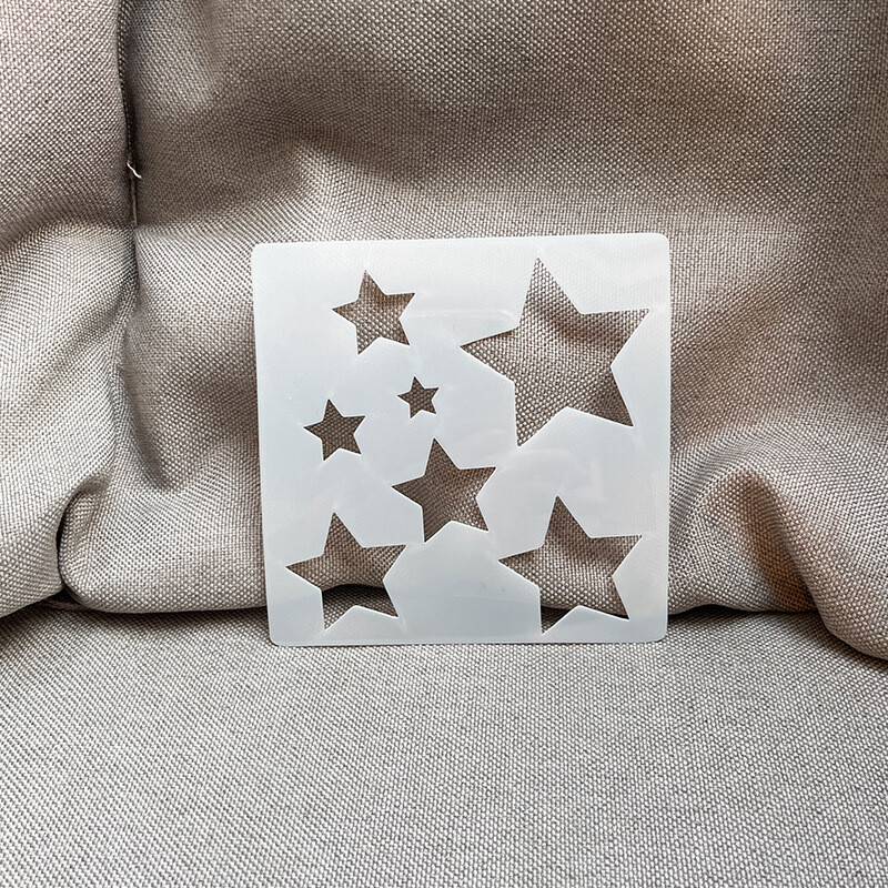 Šablonas apvaliam raižytam piešiniui dvigubai laimei, rankų darbo gimtadienio dovanai, aliejinei pastelei, mėnuliui ir saulei.