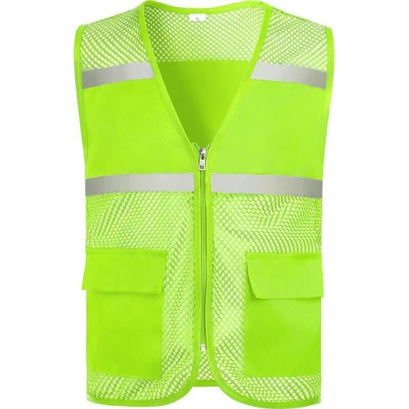 Atstarojoša veste, brīvprātīgā logotips, elpojošs siets, brīvprātīgā reklāma, sabiedriskā darba uniforma, vasaras veste