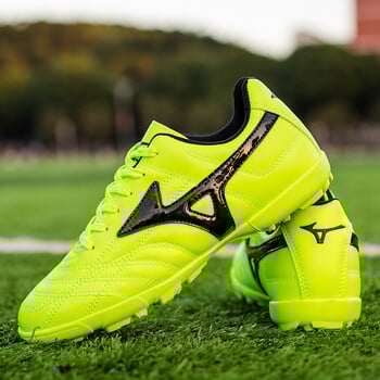 Ποδοσφαιρικά παπούτσια διασυνοριακής αγοράς, τεχνητό χλοοτάπητα με καρφιά TF, δερμάτινα παπούτσια για άνδρες και γυναίκες, παιδιά και εφήβους, για αγώνες και προπόνηση