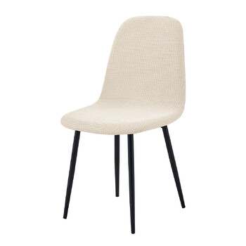 Трансграничен еластичен кадифен плат от царевични зърна, домашен хотелски стол за хранене, калъф за стол Eames shell, калъф за стол shell