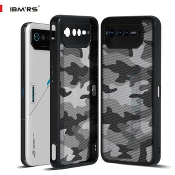 Saderīgs ar ASUS ROG Phone 6D maciņu, maskēšanās militārā stila, kritienizturīgs un neslīdošs aizsargmaciņš tālrunim
