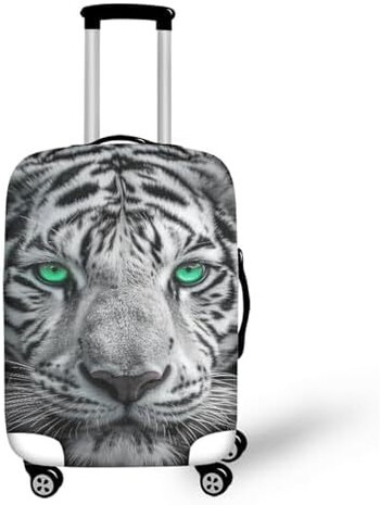 Ziemassvētku tematikas čemodāna pārvalks, putekļus necaurlaidīgs ceļojumu somas pārvalks, elastīgs ratiņu pārvalks, mazgājams