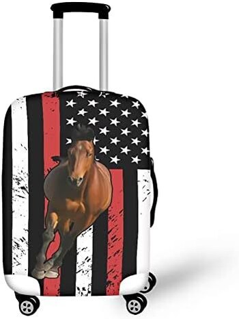 Ziemassvētku tematikas čemodāna pārvalks, putekļus necaurlaidīgs ceļojumu somas pārvalks, elastīgs ratiņu pārvalks, mazgājams