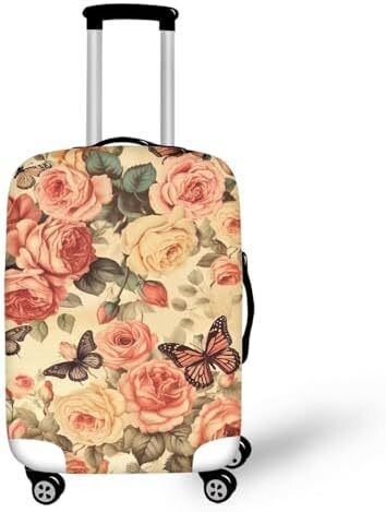 Ziemassvētku tematikas čemodāna pārvalks, putekļus necaurlaidīgs ceļojumu somas pārvalks, elastīgs ratiņu pārvalks, mazgājams