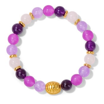 Eiropas un Amerikas pārrobežu, pieprasīta akmens pērlīšu bruņurupuča aproce, retro stilā, simbolizē bagātību un ilgmūžību, elastīga virve, unisex aproce.