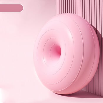 Joga PVC lopta otporna na eksploziju, zadebljana jabuka, sportska gumena lopta za fitness za odrasle, kućna oprema, krafna, pilates