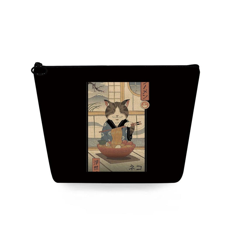 Δημιουργική χρυσή γυναικεία τσάντα καλλυντικών και μακιγιάζ με ελαιογραφία, τσάντα αποθήκευσης μακιγιάζ ευρωπαϊκού και αμερικανικού στιλ με ελαιογραφία