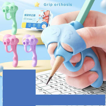 Διορθωτής λαβής πένας, διορθωτής στάσης λαβής πένας για αρχάριους και μαθητές δημοτικού σχολείου, εκπαιδευτής ελέγχου πένας με εσωτερικό γάντζο καρπού