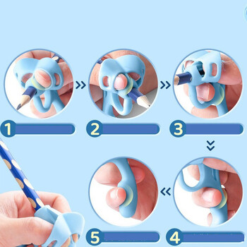 Διορθωτής λαβής πένας, διορθωτής στάσης λαβής πένας για αρχάριους και μαθητές δημοτικού σχολείου, εκπαιδευτής ελέγχου πένας με εσωτερικό γάντζο καρπού