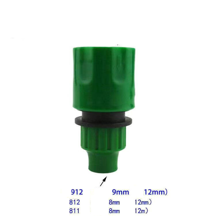 Automātiska ziedu laistīšanas ierīce, izsmidzināšanas sprausla, mikroizsmidzināšanas pilienveida apūdeņošana, ūdensvada veidgabali, savienotāji, ātrie savienotāji siltumnīcu smidzinātāju T veida savienojumiem