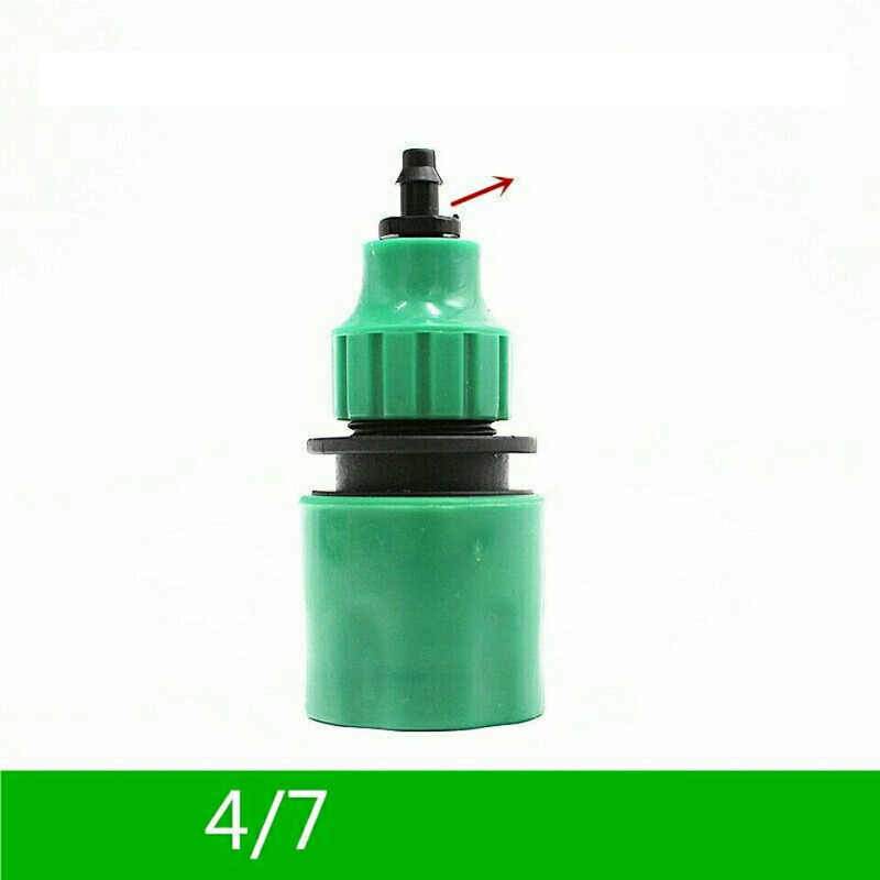 Automātiska ziedu laistīšanas ierīce, izsmidzināšanas sprausla, mikroizsmidzināšanas pilienveida apūdeņošana, ūdensvada veidgabali, savienotāji, ātrie savienotāji siltumnīcu smidzinātāju T veida savienojumiem