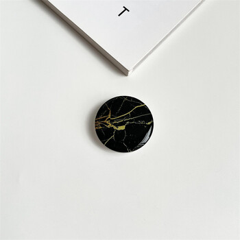 Epoksidinės dervos oro pagalvėlės laikiklis su marmuro raštu, kūrybingas darbalaukio „tinginio“ kilimėlis su skaidriu pagrindu, tinkamas tarpvalstybinei prekybai.