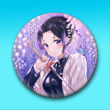 Demon Slayer 58 mm diametra nozīmītes, pārrobežu e-komercijas produkti, anime preces, studentu dāvanas, dāvanu maisiņi, brošas