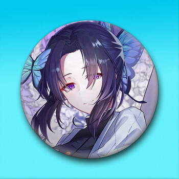 Demon Slayer 58 mm diametra nozīmītes, pārrobežu e-komercijas produkti, anime preces, studentu dāvanas, dāvanu maisiņi, brošas