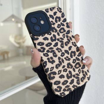 Ροζ λεοπάρ θήκη για Apple iPhone 15 Pro Max, iPhone 12/13/11, πλήρης κάλυψη, 7/8p, μαλακή θήκη, X/XM/14p.