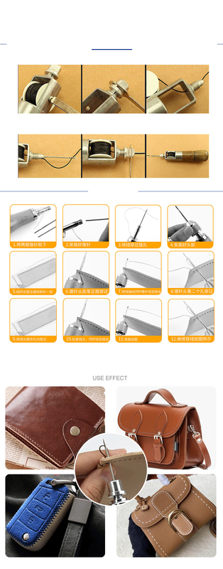 Χειροκίνητη ραπτομηχανή δέρματος, ραπτομηχανή, χειροτεχνίες δέρματος DIY, σκάλισμα δέρματος, εργαλεία ραπτικής, εργαλεία σκάλισμα δέρματος αγελάδας