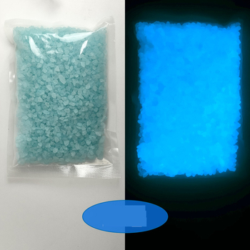 Furnizare directă din fabrică de pudră strălucitoare ultra-strălucitoare, multicoloră și pudră fluorescentă, procesată în nisip, pietriș și pietricele pentru decorare.