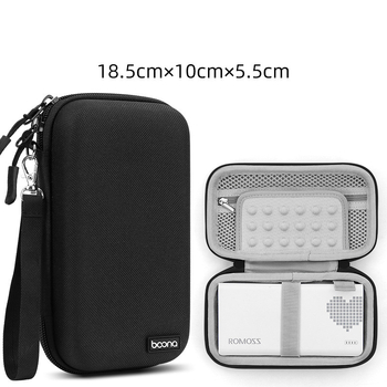 Romoss, Anker, Seagate, WD 2,5-inčni prijenosni tvrdi disk, vanjska baterija i torba za digitalnu pohranu za zaštitu.