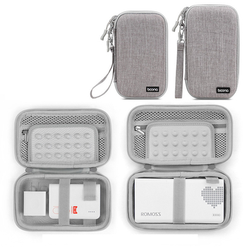 Romoss, Anker, Seagate, WD 2,5-inčni prijenosni tvrdi disk, vanjska baterija i torba za digitalnu pohranu za zaštitu.