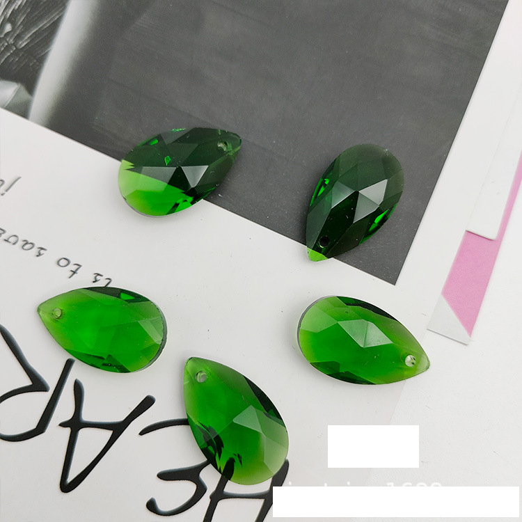 Pandantiv cu o singură gaură pentru mărgele de cristal Xingtai, pandantiv cu picătură, pandantiv pentru ușă, pandantiv pentru perdea de mașină, pandantiv cu structură de plasă, pandantiv geometric