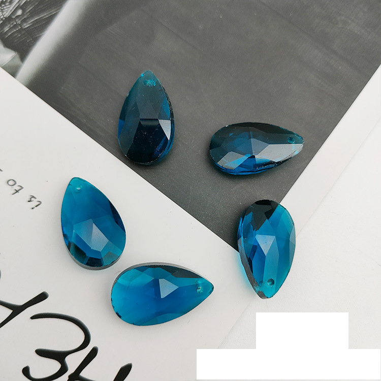 Pandantiv cu o singură gaură pentru mărgele de cristal Xingtai, pandantiv cu picătură, pandantiv pentru ușă, pandantiv pentru perdea de mașină, pandantiv cu structură de plasă, pandantiv geometric