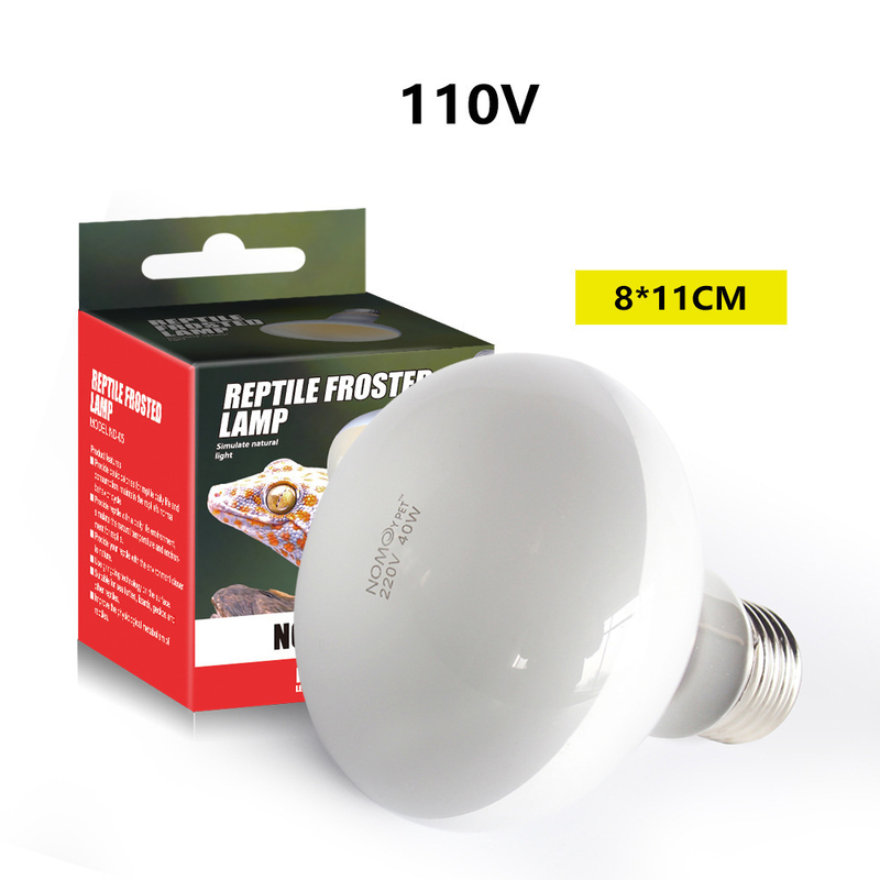 Nomo UVA hőlámpa hüllőknek, teknősöknek és gekkóknak; fűtőtest hüllők, teknősök, gyíkok és gekkók melegen tartására.