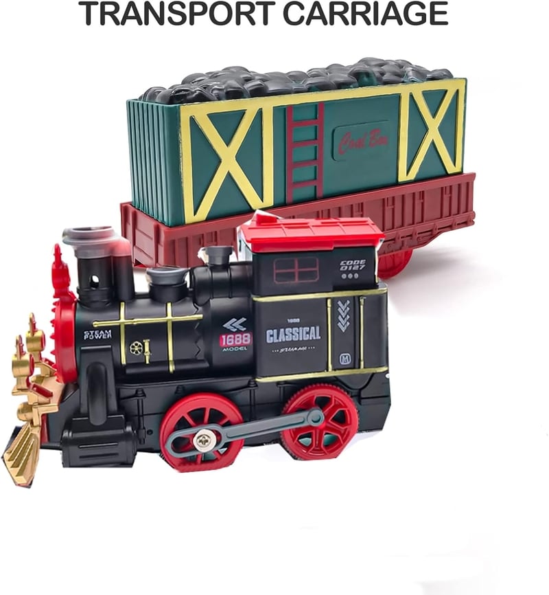 Влак с един вагон, Звук, Светлина, Дим, Пластмасов