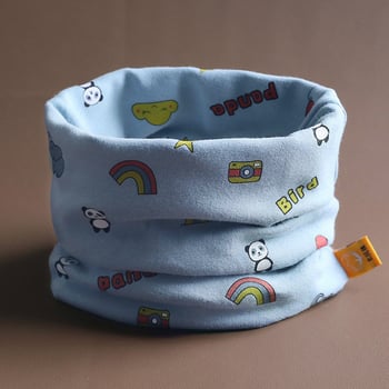 Eșarfă pentru copii din bumbac pur, calitate A, pentru fete și băieți, toamna și iarna, pulover rezistent la vânt și călduros.