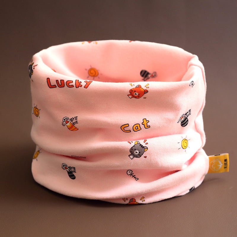 Eșarfă pentru copii din bumbac pur, calitate A, pentru fete și băieți, toamna și iarna, pulover rezistent la vânt și călduros.