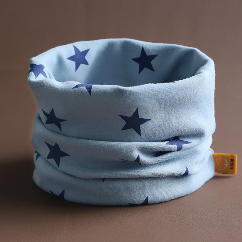 Eșarfă pentru copii din bumbac pur, calitate A, pentru fete și băieți, toamna și iarna, pulover rezistent la vânt și călduros.