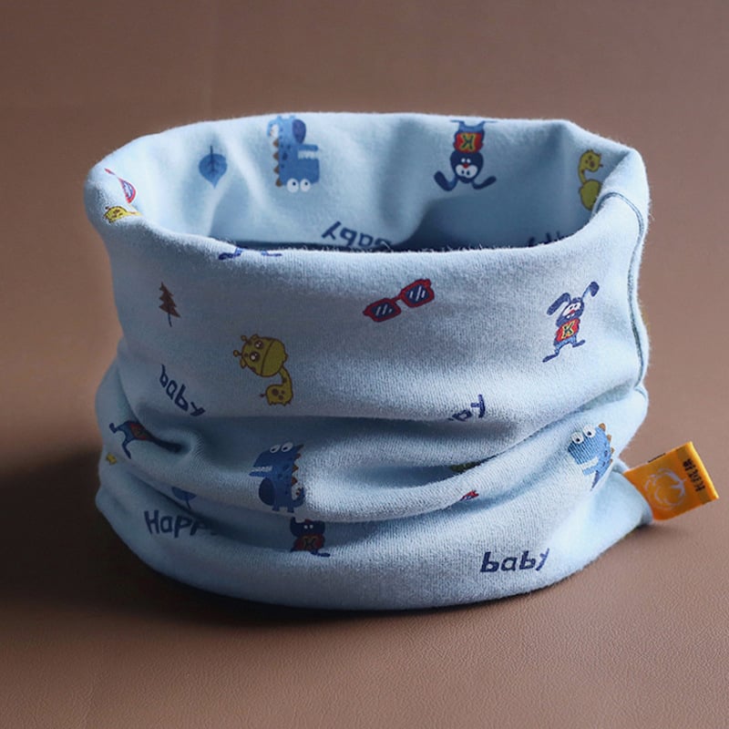 Eșarfă pentru copii din bumbac pur, calitate A, pentru fete și băieți, toamna și iarna, pulover rezistent la vânt și călduros.