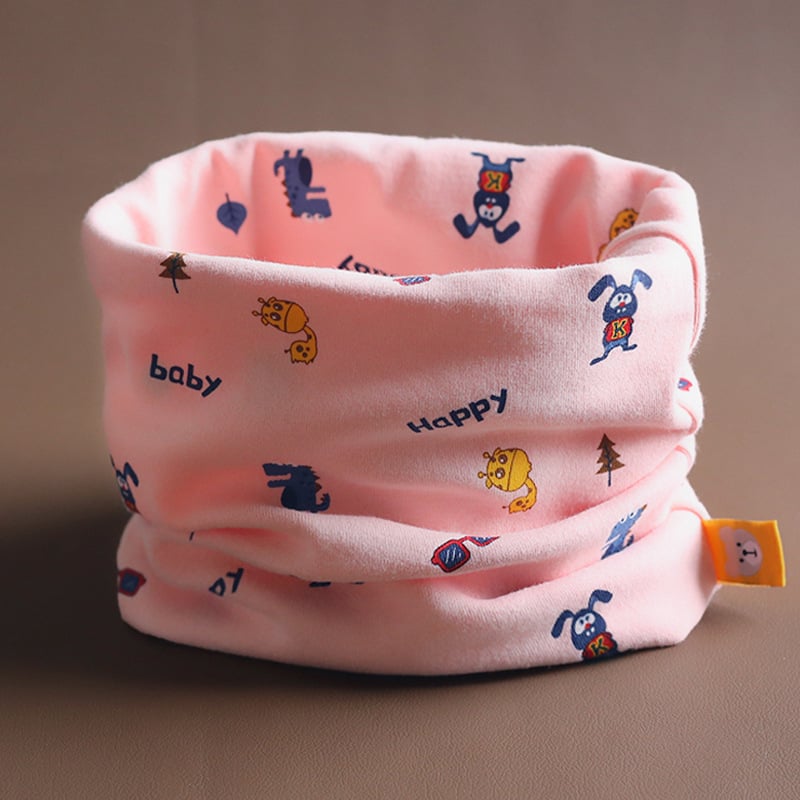 Eșarfă pentru copii din bumbac pur, calitate A, pentru fete și băieți, toamna și iarna, pulover rezistent la vânt și călduros.