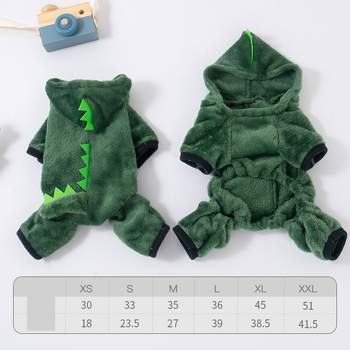 Jesenné a zimné oblečenie pre psov, teplý a hrubý koralový flís, oblečenie na premenu šteniatok, plyšový medvedík, corgi, veľkoobchod s oblečením pre mačky