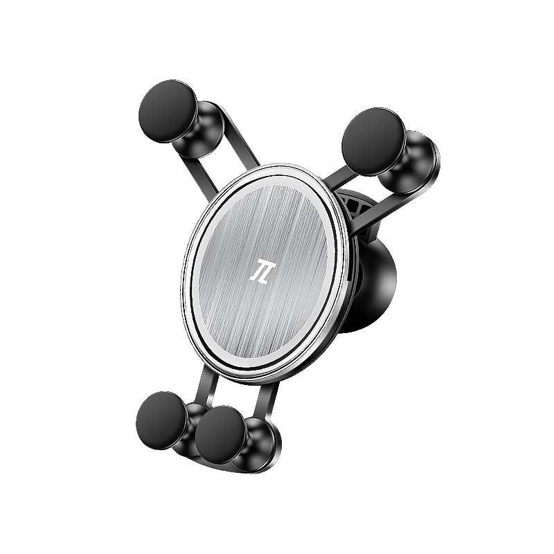 Jauns S4 gravitācijas spoguļa ABS automašīnas tālruņa turētājs, gaisa ventilācijas navigācijas turētājs, dāvanu automašīnas turētājs ar logotipu