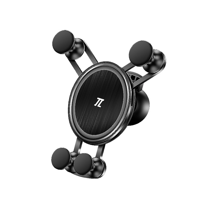 Jauns S4 gravitācijas spoguļa ABS automašīnas tālruņa turētājs, gaisa ventilācijas navigācijas turētājs, dāvanu automašīnas turētājs ar logotipu