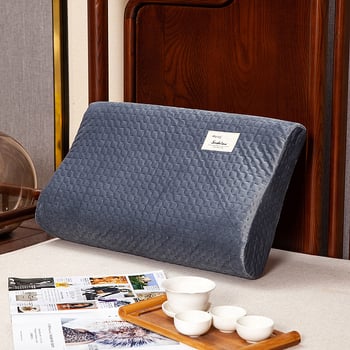 Водоустойчива ватирана калъфка за възглавница 60*35 см, калъфка за възглавница от тайландски латекс, единична детска калъфка за възглавница от мемори пяна