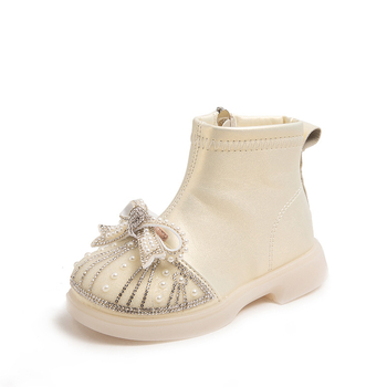 Mergaičių aulinukai su varlytėmis, populiarūs vaikiški trumpi aulinukai rudeniui/žiemai, stilingi, itin minkšti, princesės stiliaus, mažylių aulinukai