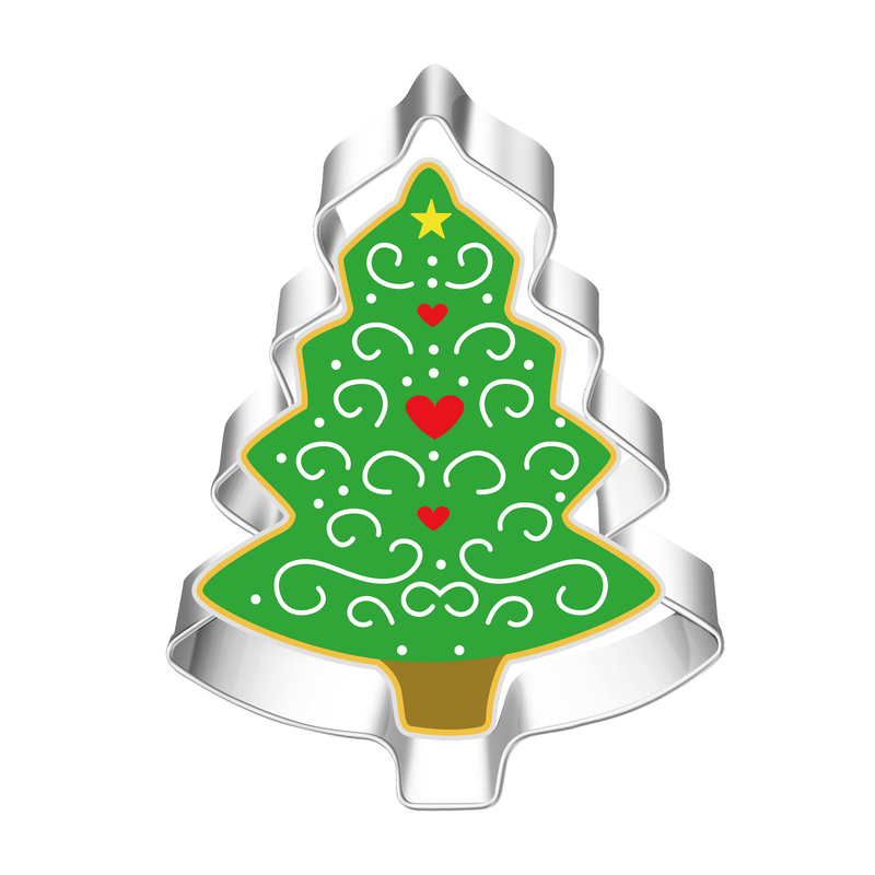 Ziemassvētku nerūsējošā tērauda cepumu veidnes, pārrobežu e-komercija, avots no, rūpnīcas tiešie produkti, karsti pārdodami mazie instrumenti