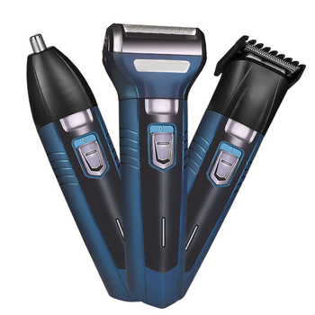 3 viename daugiafunkcis skustuvas su nuimama ir plaunama galvute, nosies kirpimo mašinėle, plaunama plaukų kirpimo mašinėle, atsparus vandeniui IPX7