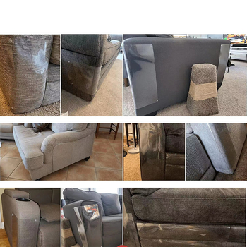 PVC pašlīmējoša dīvāna uzlīme pret kaķu skrāpējumiem, spēcīgs nelīpošošs pārklājums, kaķu skrāpēšanas uzlīme, aizsargājoša uzlīme stūriem un mēbelēm pret kaķu skrāpējumiem.