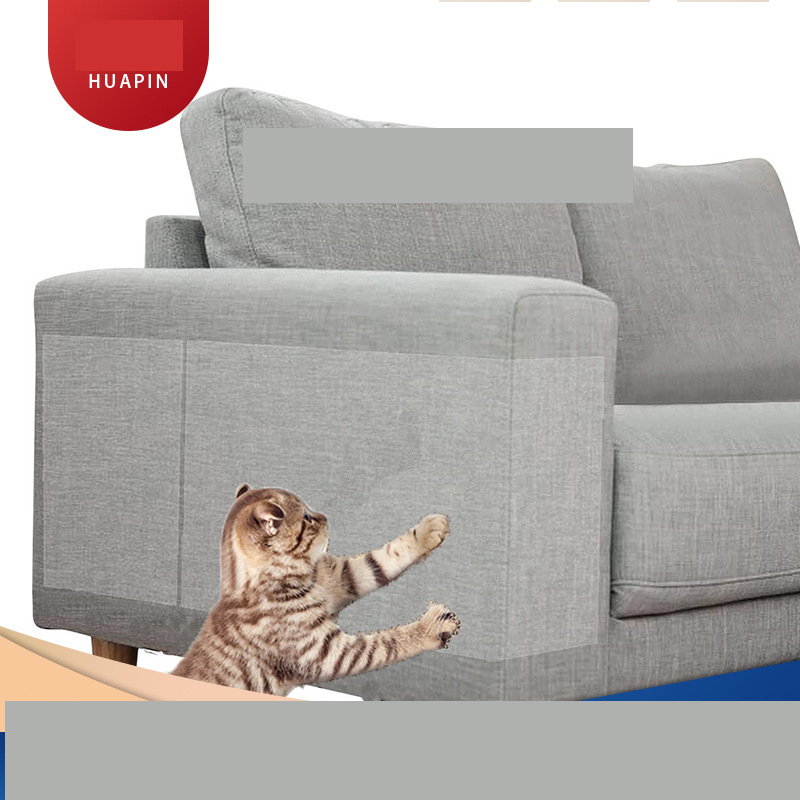PVC pašlīmējoša dīvāna uzlīme pret kaķu skrāpējumiem, spēcīgs nelīpošošs pārklājums, kaķu skrāpēšanas uzlīme, aizsargājoša uzlīme stūriem un mēbelēm pret kaķu skrāpējumiem.