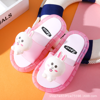 Nove ljetne dječje papuče, za dječake i djevojčice, svjetleće sandale s likovima iz crtića, slatke, za bebe, za nošenje vani i unutra, neklizajuće i mekane.